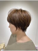 空気感ある大人可愛いショート