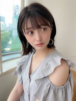 アフロート ディル(AFLOAT D'L)&nbsp;20代30代40代大人かわいいボブ フェザーバング 耳掛けボブ