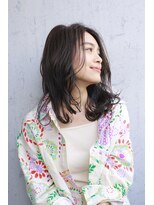 サングース(Sungoose) Sungoose カーキグレージュ大人かわいいフェザーバング