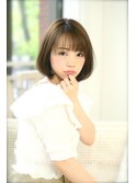 毛先ワンカールがお手入れ簡単ボブ☆