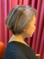 ヘアーデザイン ヴィフ(HAIR DESIGN vif) お客様スタイル☆白髪を活かしたグレージュスタイル