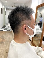 ヘッズ 本八幡店(HEADS)&nbsp;かき上げヘア　ニュアンスマッシュ　サイドパート　韓国マッシュ