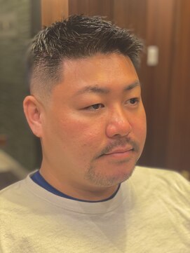 ヒロギンザ 御徒町店(HIRO GINZA) ミドルフェードショートヘア