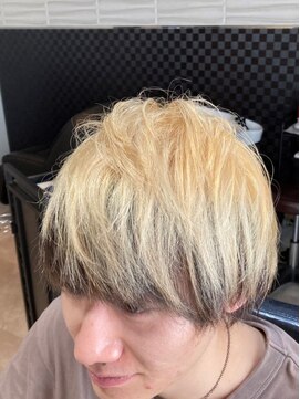 コンフロント(confront) メンズ　ツートーンマッシュ