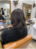 外ハネミディ