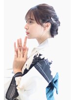 マルシェ(marche)&nbsp;20代30代40代 まとめ髪　浴衣ヘアアレンジ　シニヨン