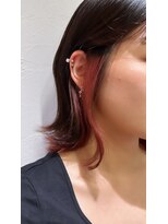 アジールヘア 池袋東口店(agir hair)&nbsp;ピンクラベンダーシークレットインナー初カラー10代20代
