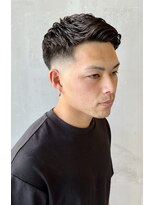 フランクスバーバーリザーブ 人形町店(FRANK’S BARBER RESERVE)&nbsp;アップバングフェードパーマ　ｙ