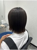 Second   × 外ハネスタイル