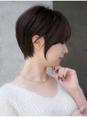 前髪あり大人ショート20代30代40代【AIN.表参道】川原大地