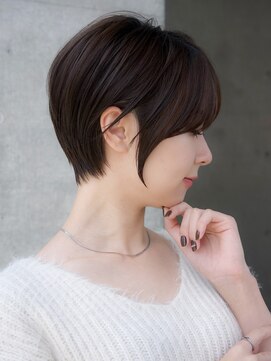 エインアンリー 表参道(AIN.ANLY.) 前髪あり大人ショート20代30代40代【AIN.表参道】川原大地