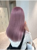 天神美容室×ブリーチ×ピンクカラー