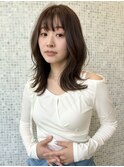 LA PENSEE / beige 田川 / レイヤーカット/くびれ巻き
