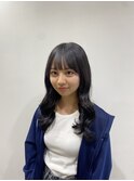 朝を少し楽に！前髪ストレートパーマさせていただきました！
