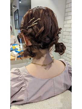 ストロベリーR. ツインヘアアレンジ♪