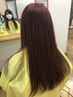 【ケア付き★】質感チェンジストレート＋カット＋リンケージTR ￥12375-￥15345