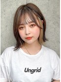 インナーカラーボブ　吉祥寺