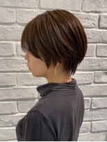 シャムオーツー 国分寺(CHAM:O2) クビレショート/ ベージュブラウン/ ショート