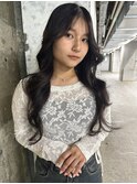 人気の全部外巻きスタイル