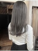 ケアブリーチカラー×シルバーグレー