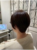 小顔ショート20代30代40代髪質改善オージュア白髪染め稲毛駅