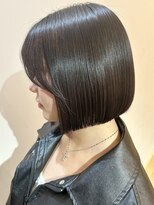 レリコ ニド(Relico-nid)&nbsp;黒髪髪質改善20代30代ワンレン切りっぱなしボブ【京都/烏丸】