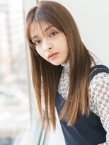 エスドットブルーム(S.BROOM)&nbsp;【S.BROOM　なんば】ベージュ系でこなれたナチュラルストレート