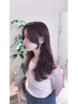 マキュムドオリ 並木通り(MAQUM) 【Rei限定】韓国レイヤーカット×髪質改善カラー（Tr込）