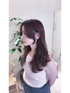 マキュムドオリ 並木通り(MAQUM) 【Rei限定】韓国レイヤーカット×髪質改善カラー（Tr込）