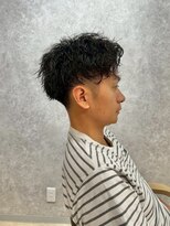 ラルス(Larus)&nbsp;サーフカール/スパイキーショート/ブルーブラック/本八幡