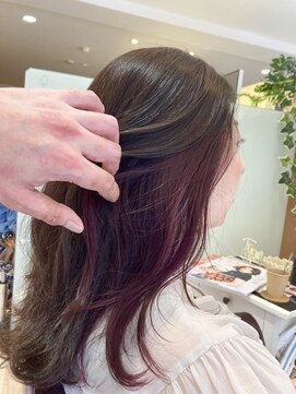 エル バイ ファースト(L by first) 【L by first】ブリーチ無しインナーカラー