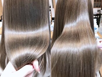 ネイロ 錦糸町(NeiRo)の写真/《酸性ストレート導入》こだわり縮毛矯正で思わず触りたくなる自然なさら艶ストレートヘアに♪【錦糸町】
