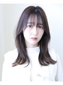 髪質改善トリートメントストレートロングレイヤー20代30代40代