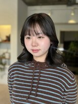 トリア(the tria)&nbsp;【chika】グレージュ×まるみボブ