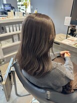 テンペランス(Temperance.) 髪質改善 ブリーチなし×グレージュ