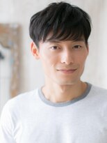 モッズヘア メン 仙台愛子駅前店(mod's hair men)&nbsp;大人リクルートブラック短髪刈り上げフェザーショートb仙台愛子