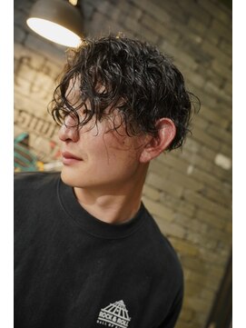 フォーコーナーズカットショップスリーセント 栄(FourCornersCutShop 3/cent) スパイラルパーマ