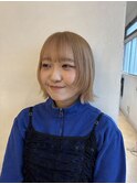 ブロンド×ボブレイヤー【高岩美季】