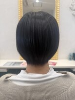 バディヘアーサロン(BUDDY HAIR SALON)&nbsp;丸みくびれショートヨシンモリ小顔大人ボブ艶カラーワンレン