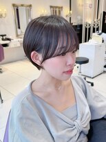 ハピネス 河原町店(Happiness)&nbsp;面長さんが小顔になるショート　京都美容室　進詩織