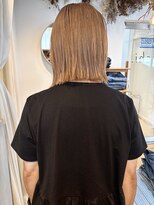 キチ(kichi.)&nbsp;[kichi.] 全頭ブリーチ×ミルクティーベージュ