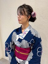 リイチ(LIICHI)&nbsp;浴衣hair arrange