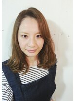 トリコ ヘアアンドケアスペース(trico hair&care space) ｔｒｉｃｏ Ｔｏｇｏ Semi Long Ｓｔｙｌｅ☆プラチナアッシュ☆