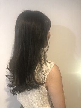 ヘアメイク オブジェ(hair make objet) オリーブベージュ ロング