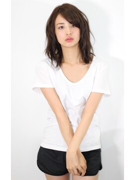 クオン(Cuon) デジタルパーマで大人セミディ  ［Cuon］［伊丹］［阪急伊丹］