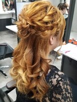 シュプール(SPUL)&nbsp;編み込みハーフアップ