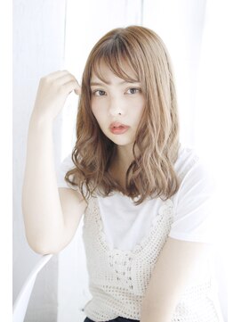 シュシュット(chouchoute) 吉祥寺3分/夏のイメチェン耳かけ毛先パーマフォギーベージュ/111