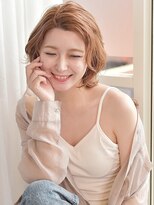 イリーブ(elieve) ショートボブ・ボブで愛され柔らかシアベージュカラー