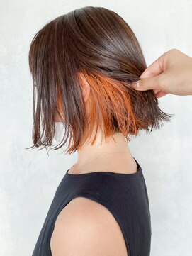 アルバム 新宿(ALBUM SHINJUKU) インナーオレンジベージュ_ハイライトカラー_ba304312