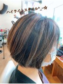 ボブ・ハイライトで決まりー(●´ω`●)
